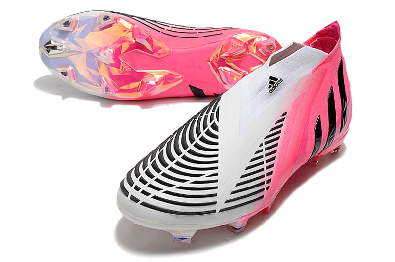 Predator Edge+ FG Showdown - Pink & White