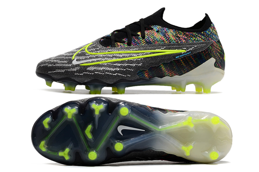 Gripknit Phantom GX Elite Fusion FG Firm-Ground Football Boot Grey/Black/ Neon