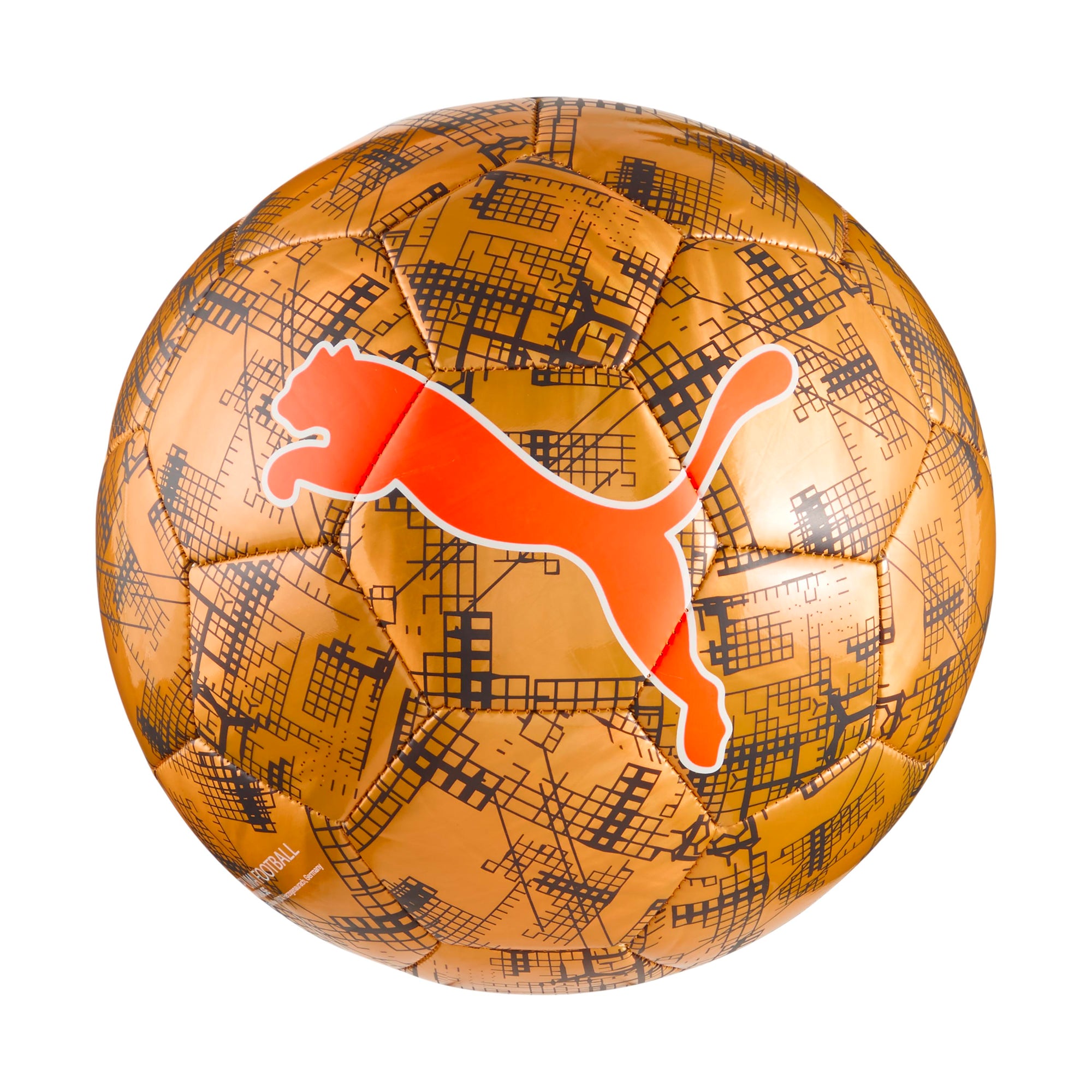 Puma Cup Graphic Ball Glowing Red
