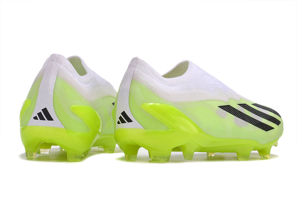 X CRAZYFAST INJECTION.1 LACELESS FG Cloud White / Core Black / Lucid Lemon