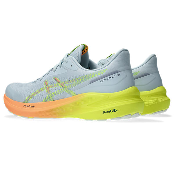 Asics GT 1000 13 Paris Cool Grey/Safety Yellow Men