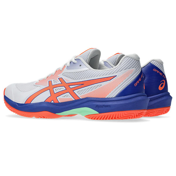 Asics Game FF Padel White/Vivid Coral