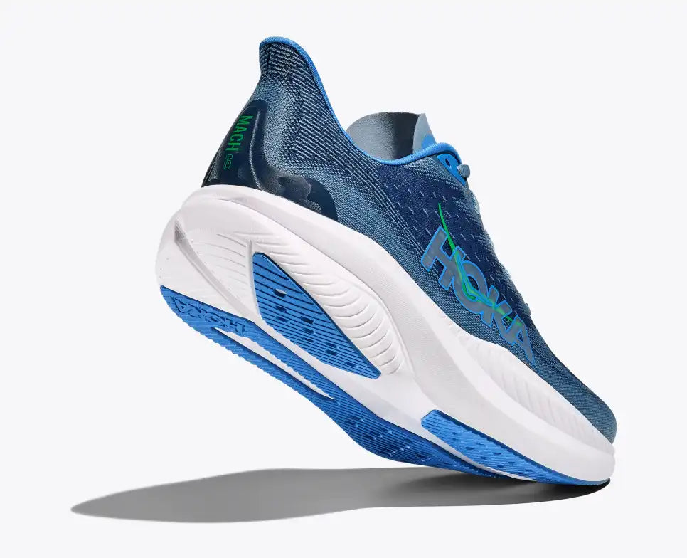 Hoka Mach 6 Downpour/Thunder Cloud