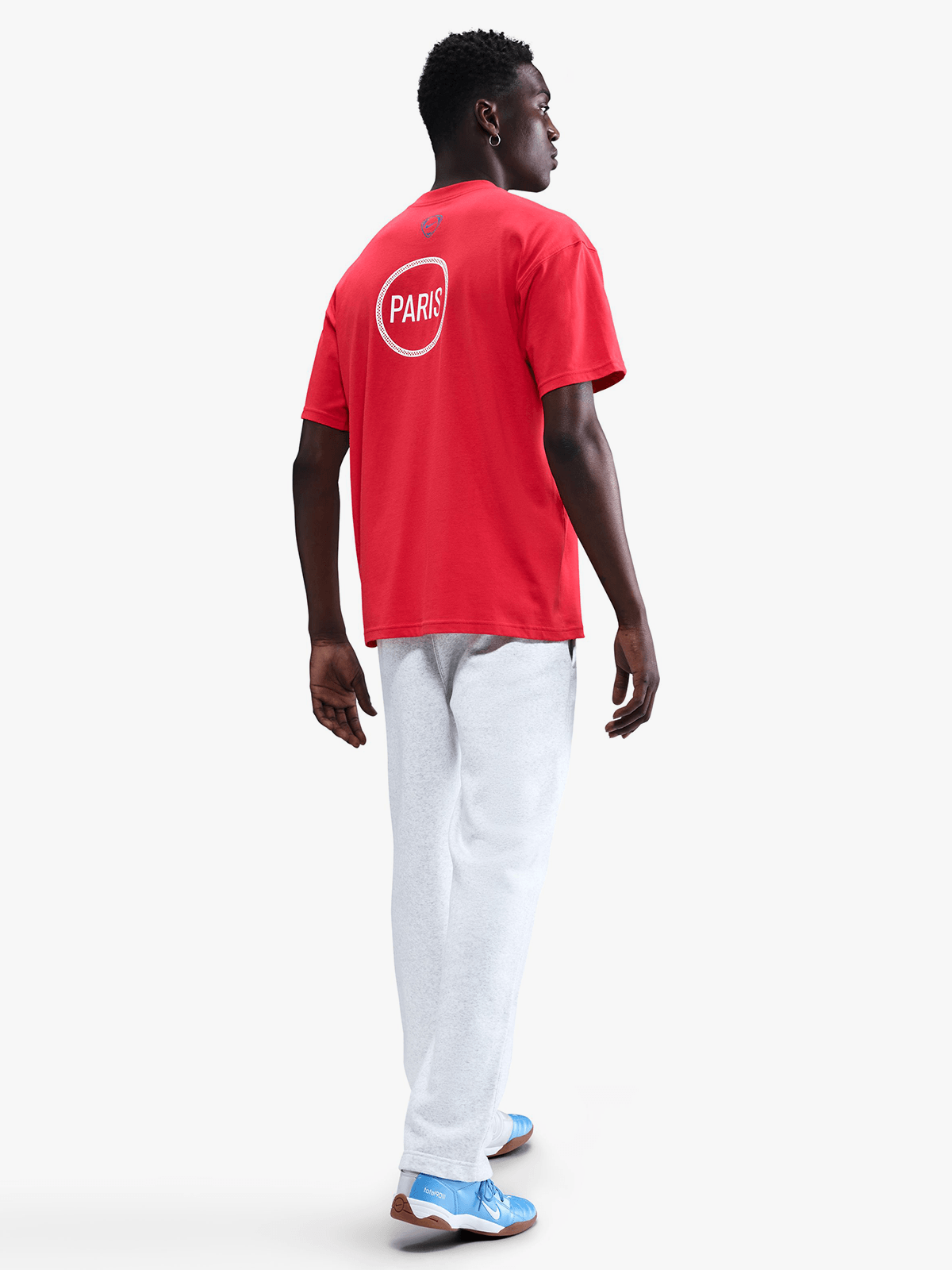 Nike Men's PSG Total 90 Remix Red Dri-FIT Performance Tee