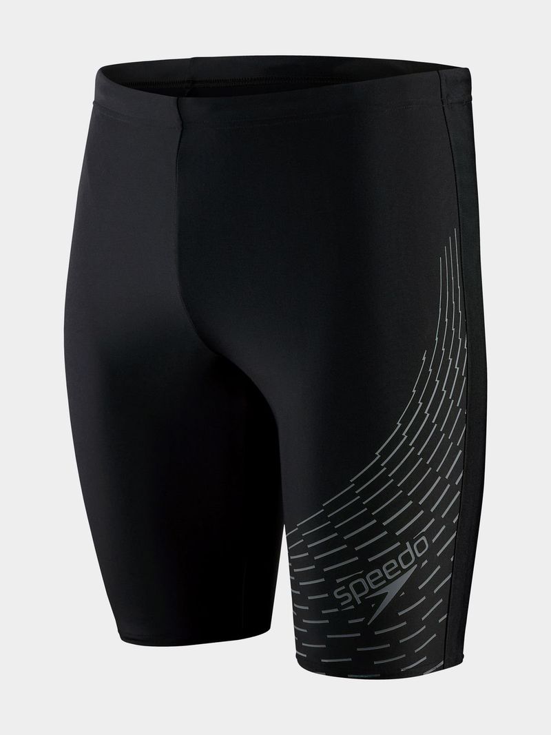 Speedo Men's Medley Logo Jammer: Durable Chlorine-Resistant Training Swim Trunks
