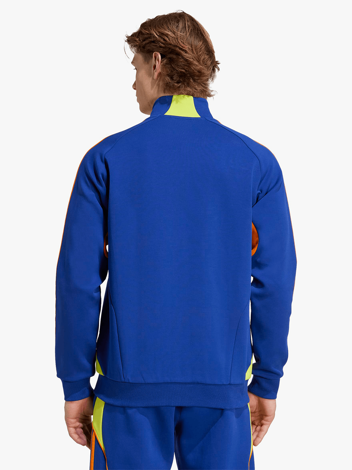 adidas Men's Orlando Pirates NTS UBP Full-Zip Navy Orange Track Jacket