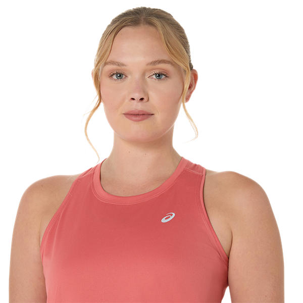 Asics Core Tank Dark Pink Clay