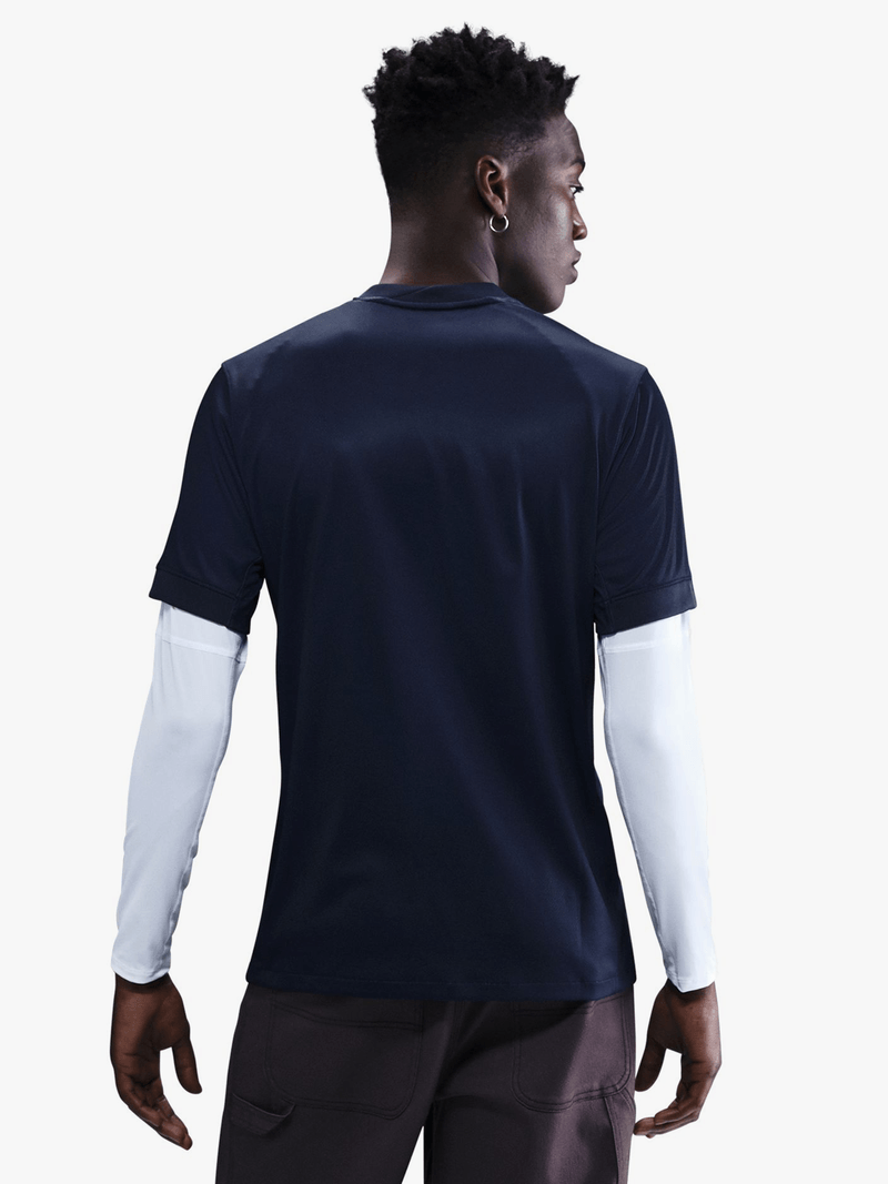 Nike Men's PSG Dri-Fit Strike Navy Soccer Training Top with Thumbholes