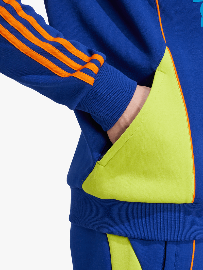 adidas Men's Orlando Pirates NTS UBP Full-Zip Navy Orange Track Jacket