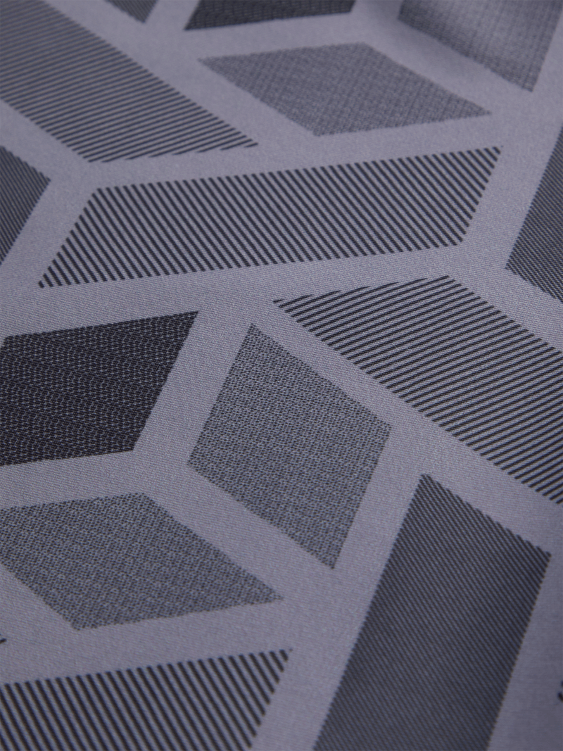 TS KB Men's All Over Print Grey Performance Swim Jammer Durable