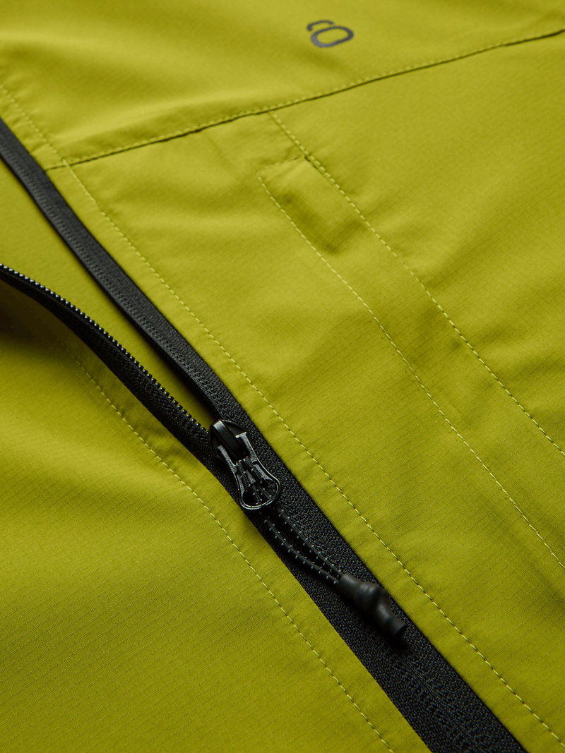 TS Men's Agility Avo Green Lightweight Quick-Dry Running Jacket with Secure Pockets