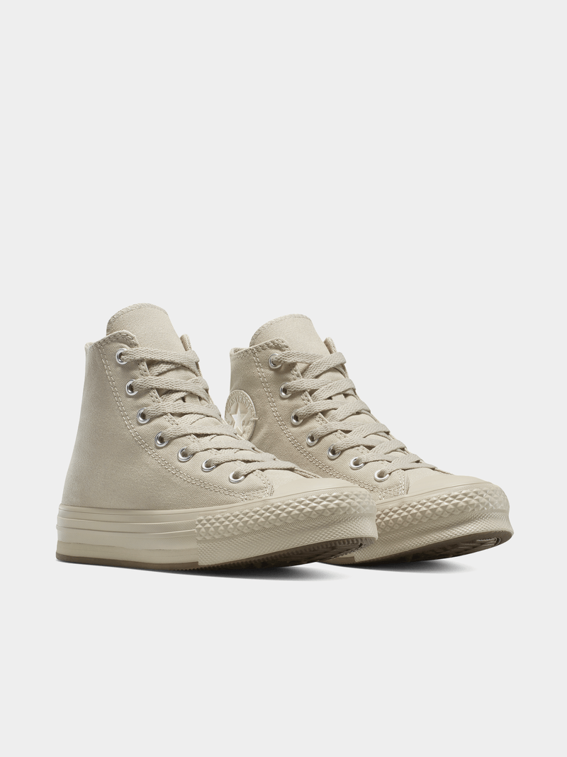 Converse Junior Chuck Taylor All Star EVA Lift Platform Sneakers Monochrome