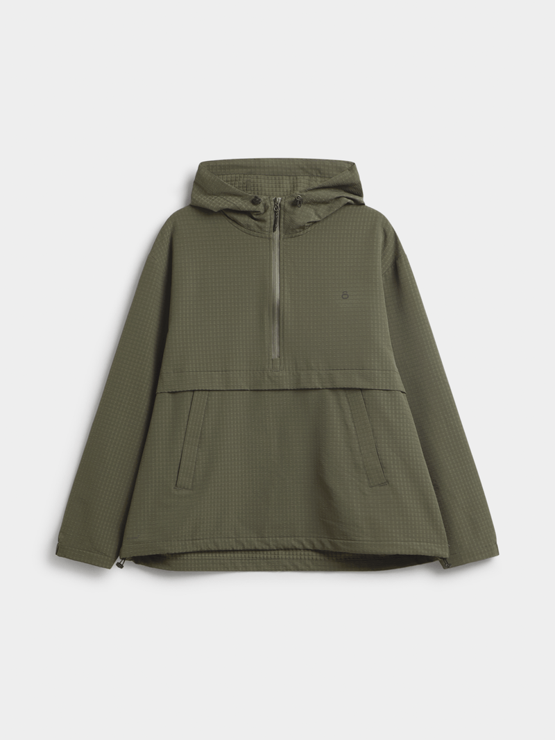 Men's Hybrid Performance Fatigue Jacket: Textured Zip-Through Design for Active Lifestyles