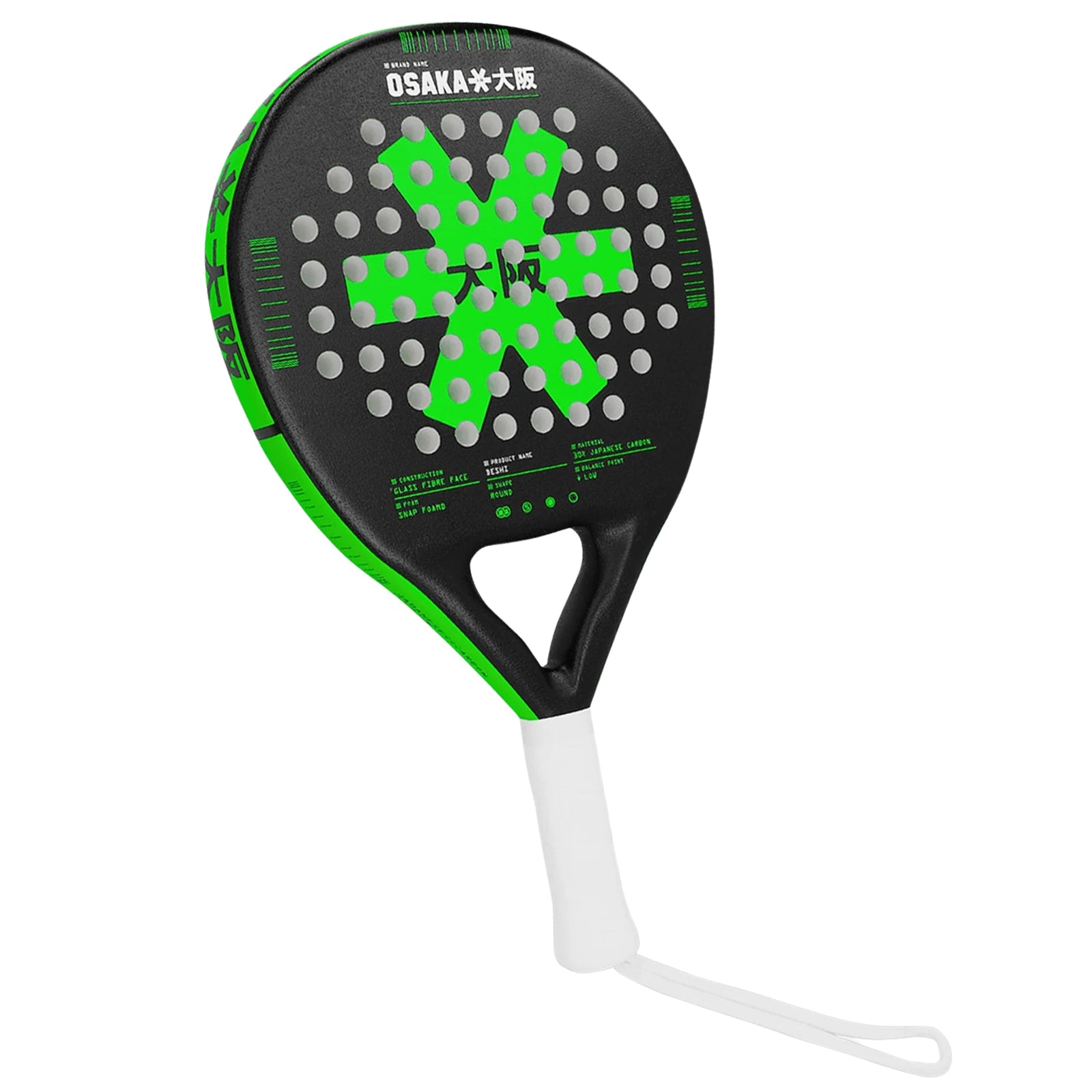 Osaka Deshi Padel Racket - Iconic Black - Cover