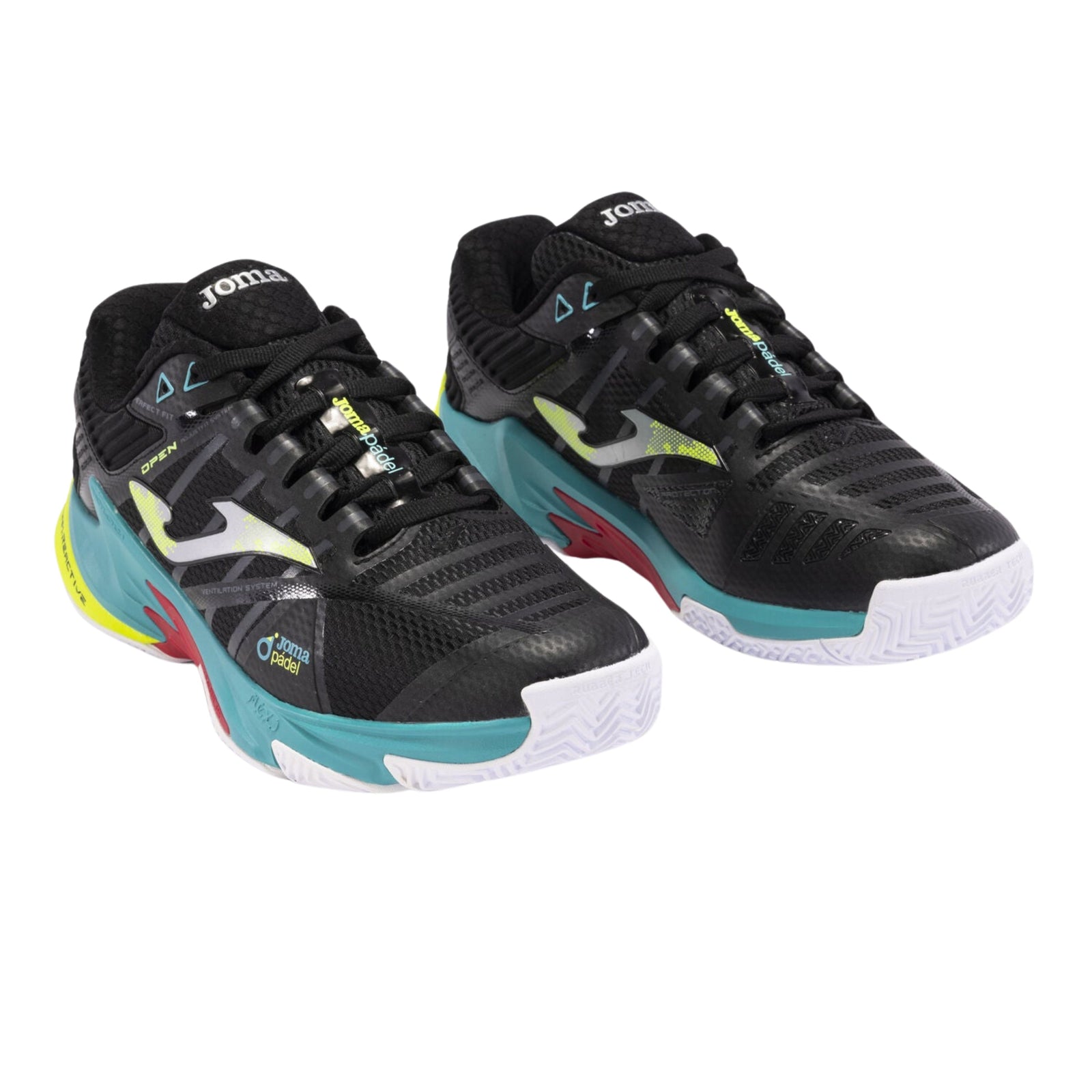 Joma Open Men 2401 Black Padel Shoes- Cover