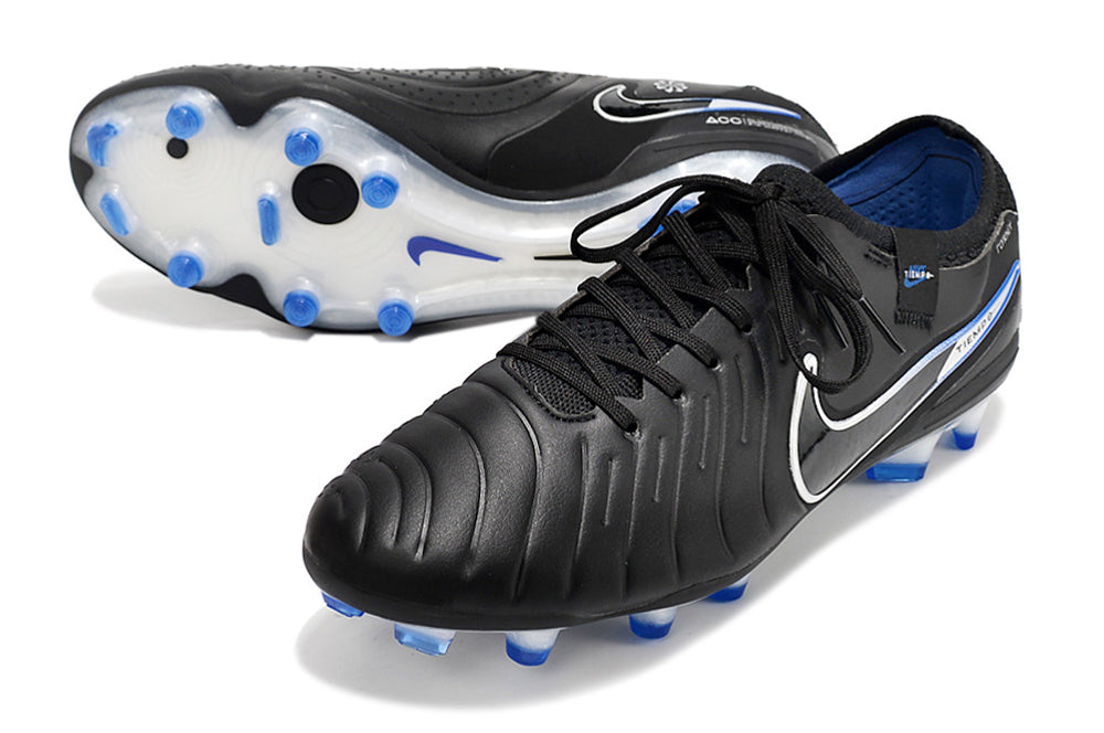Tiempo Legend 10 Elite FG Black/Hyper Royal/Chrome