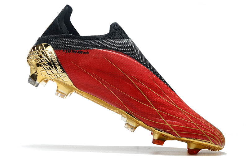 X SPEEDFLOW+ FG - VIVID RED/GOLD METALLIC