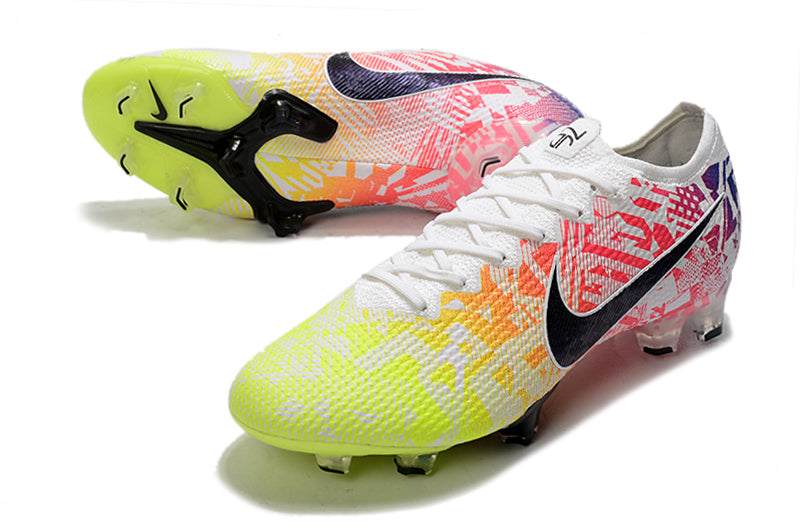 Mercurial Vapor 13 Elite FG NJR Jogo Prismatico – White/Black/Racer Blue/Volt