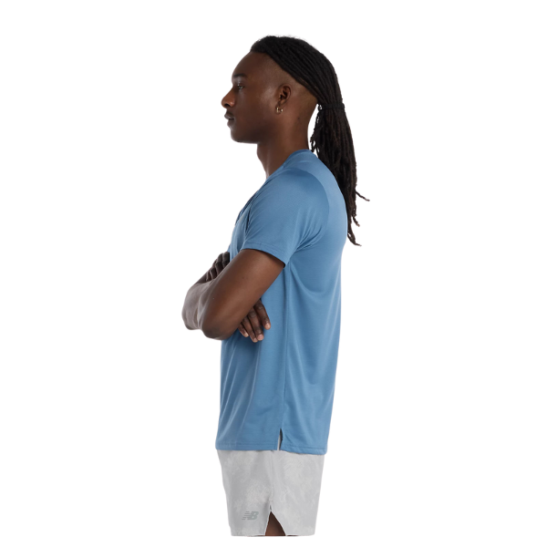 New Balance Sport Essentials T-Shirt Shoreline Blue