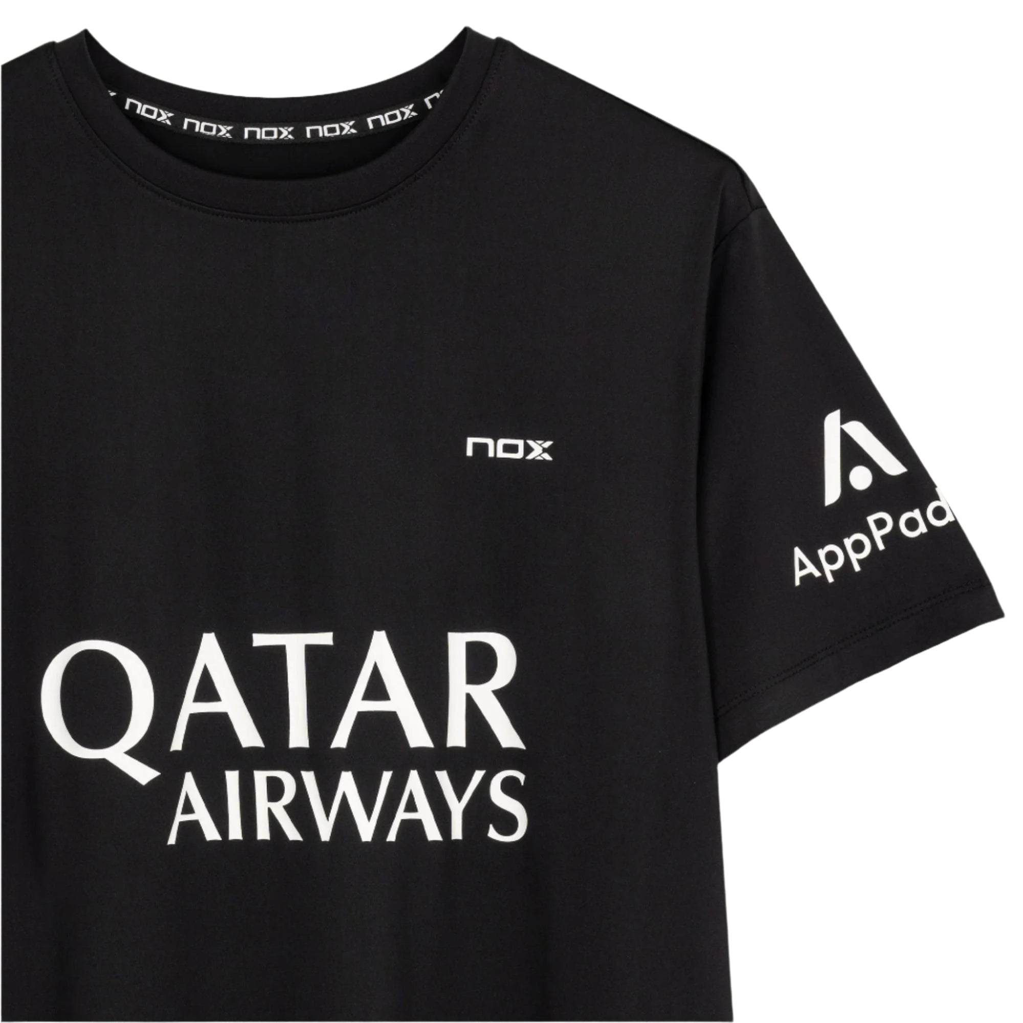NOX AT10 Official T-Shirt - Black - Logo