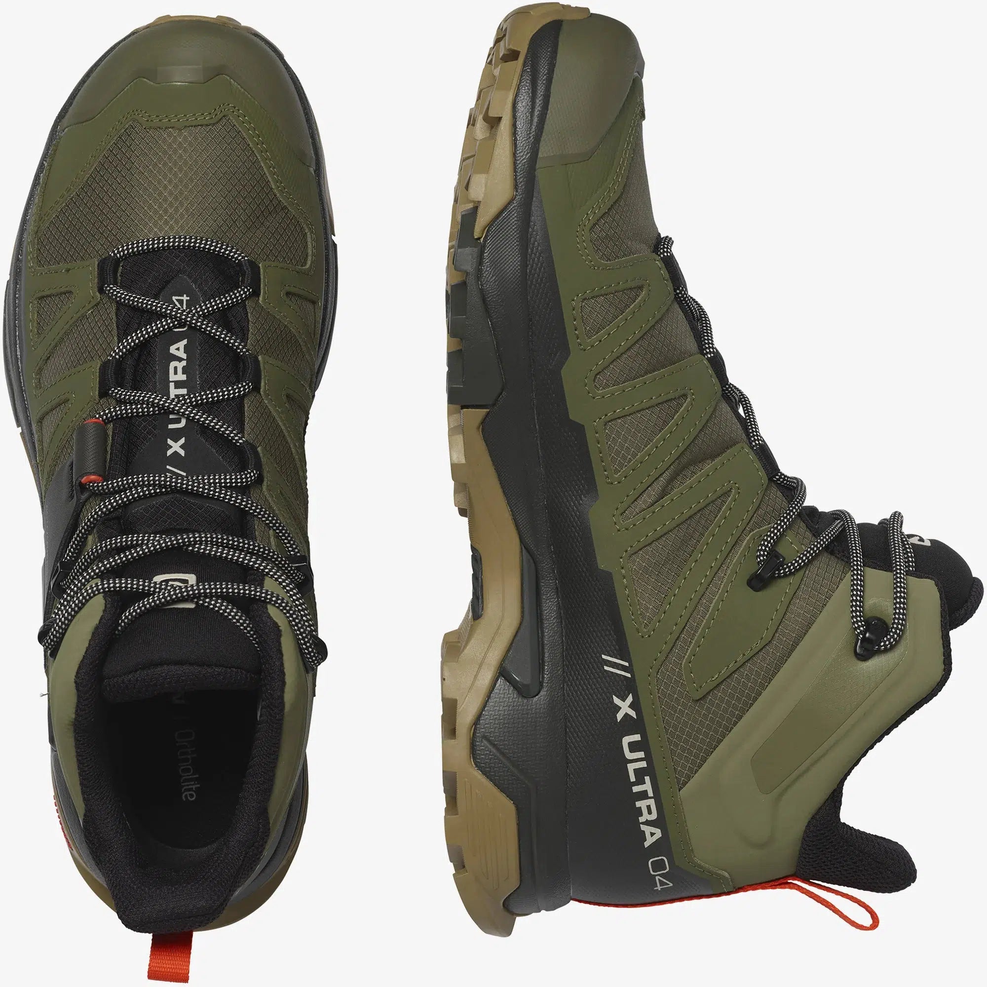 Salomon X-Ultra 4 Mid GTX Waterproof Hiking Boots for Men Agile Performance