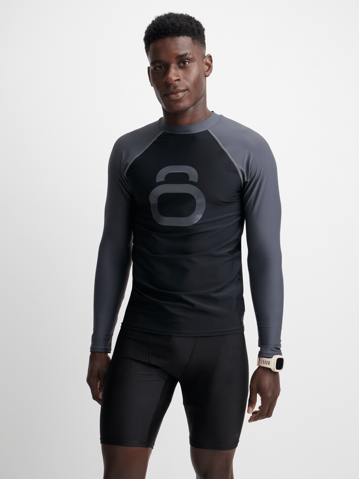 Men's Core Black Performance Swim Jammer: Durable, Flexible, Fast