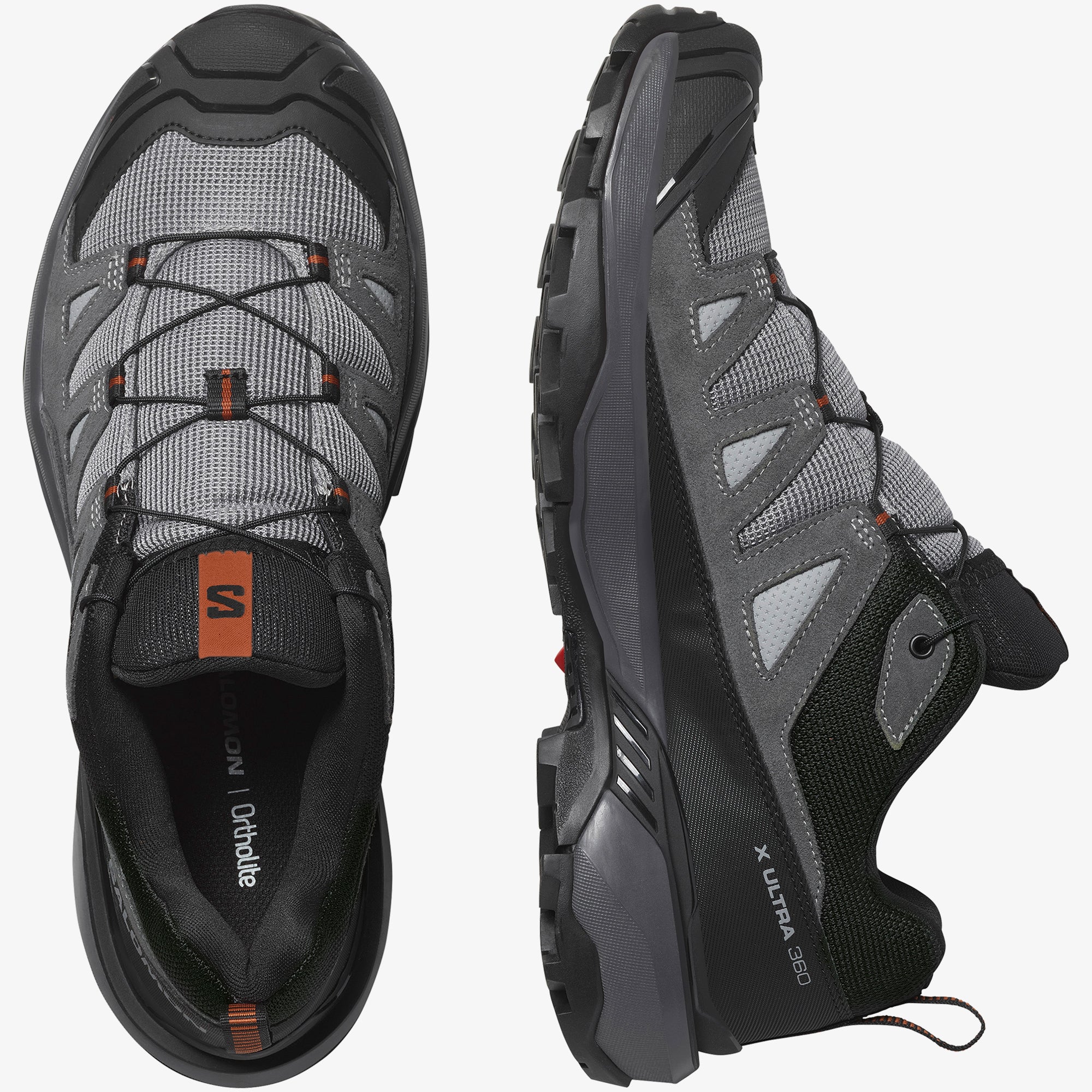 Salomon X-Ultra 360 Leather GTX Men's Waterproof Durable Hiking Trail Shoes