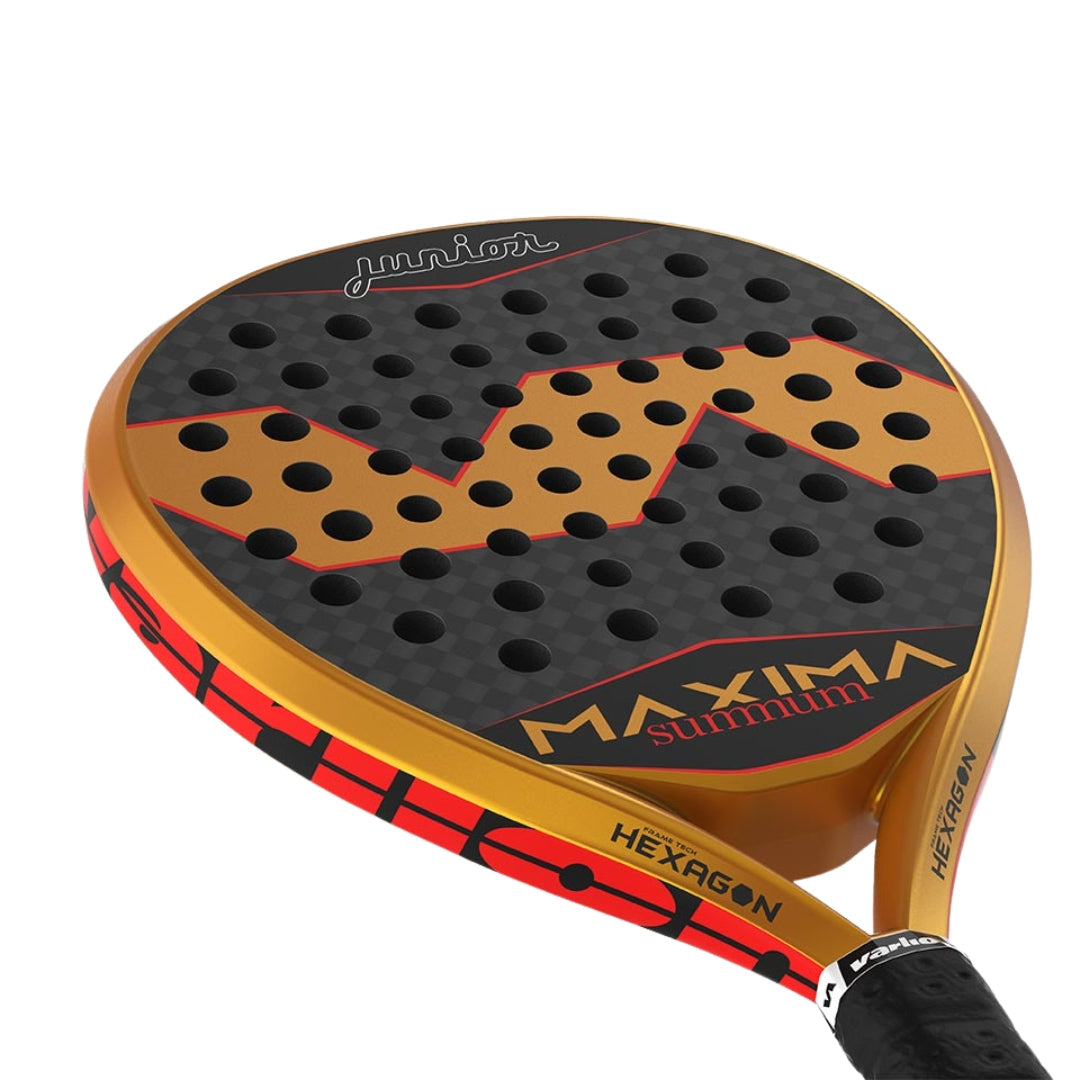 Varlion Maxima Junior Amarillo Padel Racket-Heart