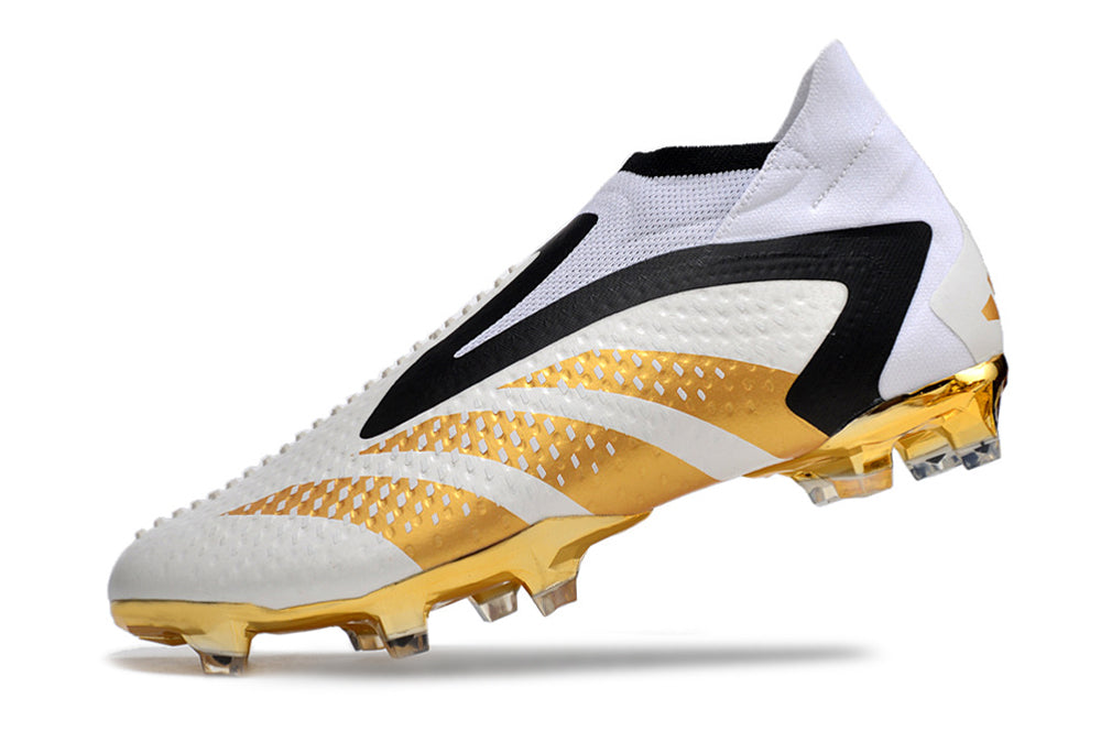 PREDATOR ACCURACY+ FIRM GROUND White/Gold/Black (Custom)