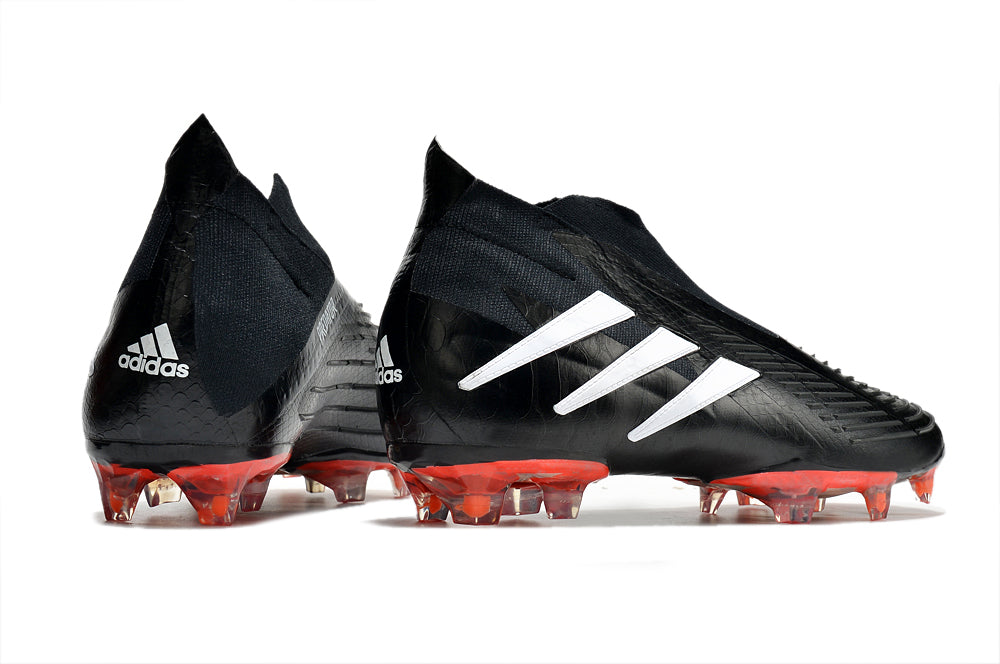 PREDATOR ACCURACY+ FIRM GROUND BLACK/WHITE/ORANGE