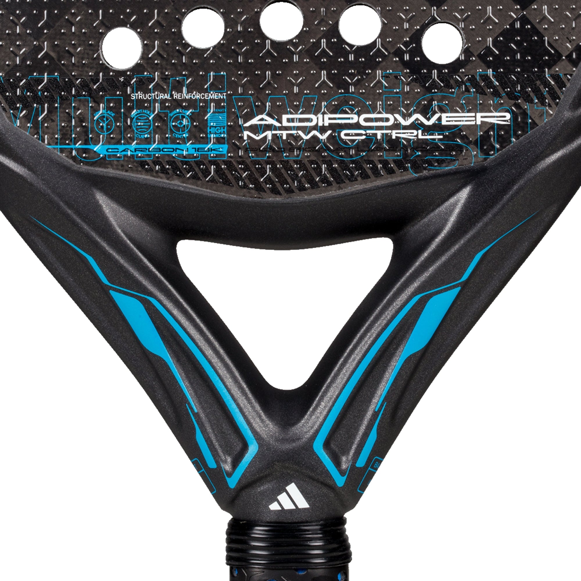 Adidas Adipower Multiweight CTRL 3.4 Padel Racket - Heart