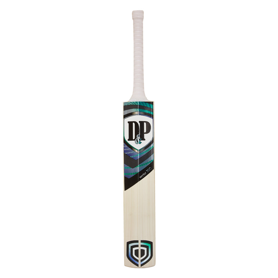 D&P Vector 300 Cricket Bat – Full Grain Cover