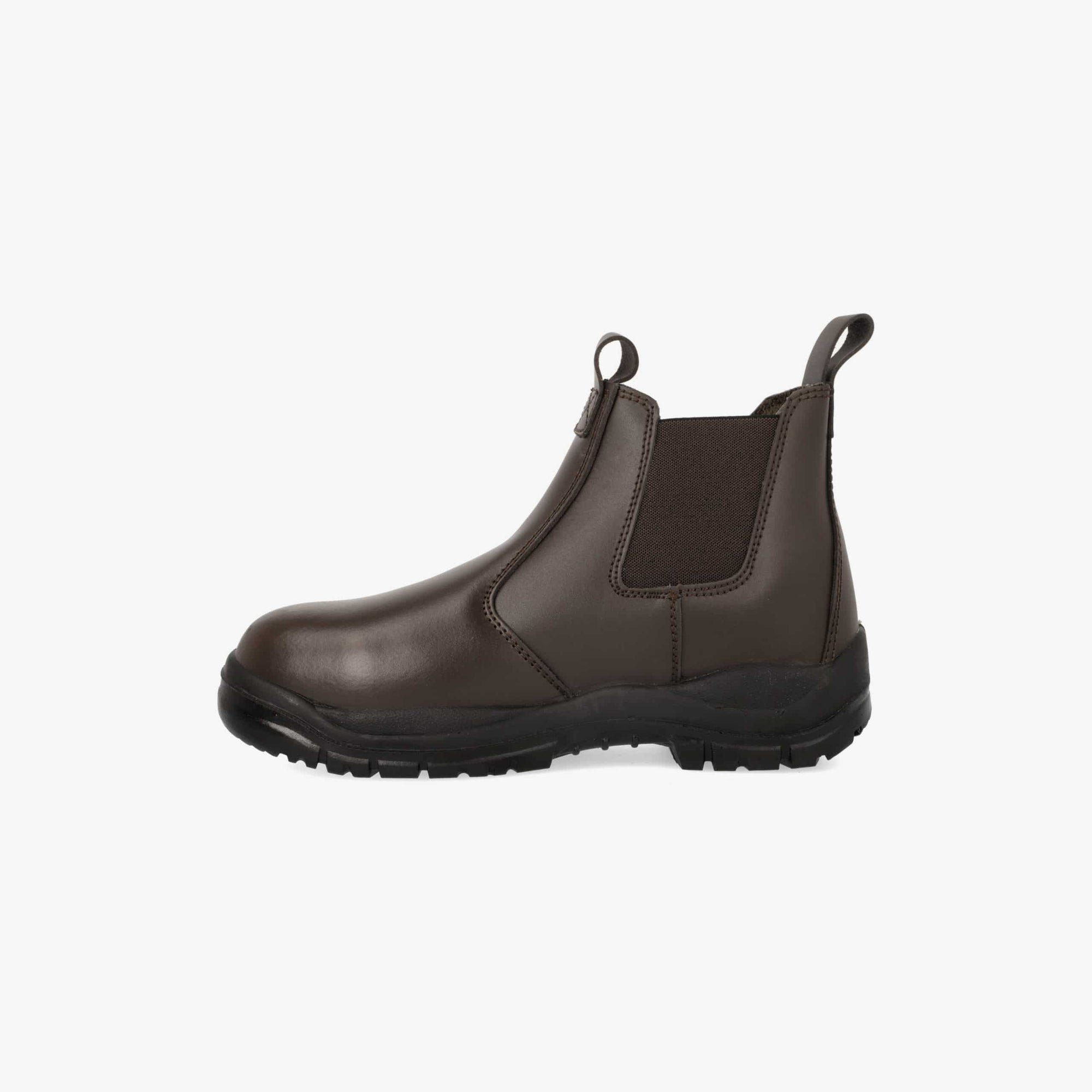 Men's Rugged Hi-Tec Chelsea Boots: Durable Leather, Easy Slip-On Comfort