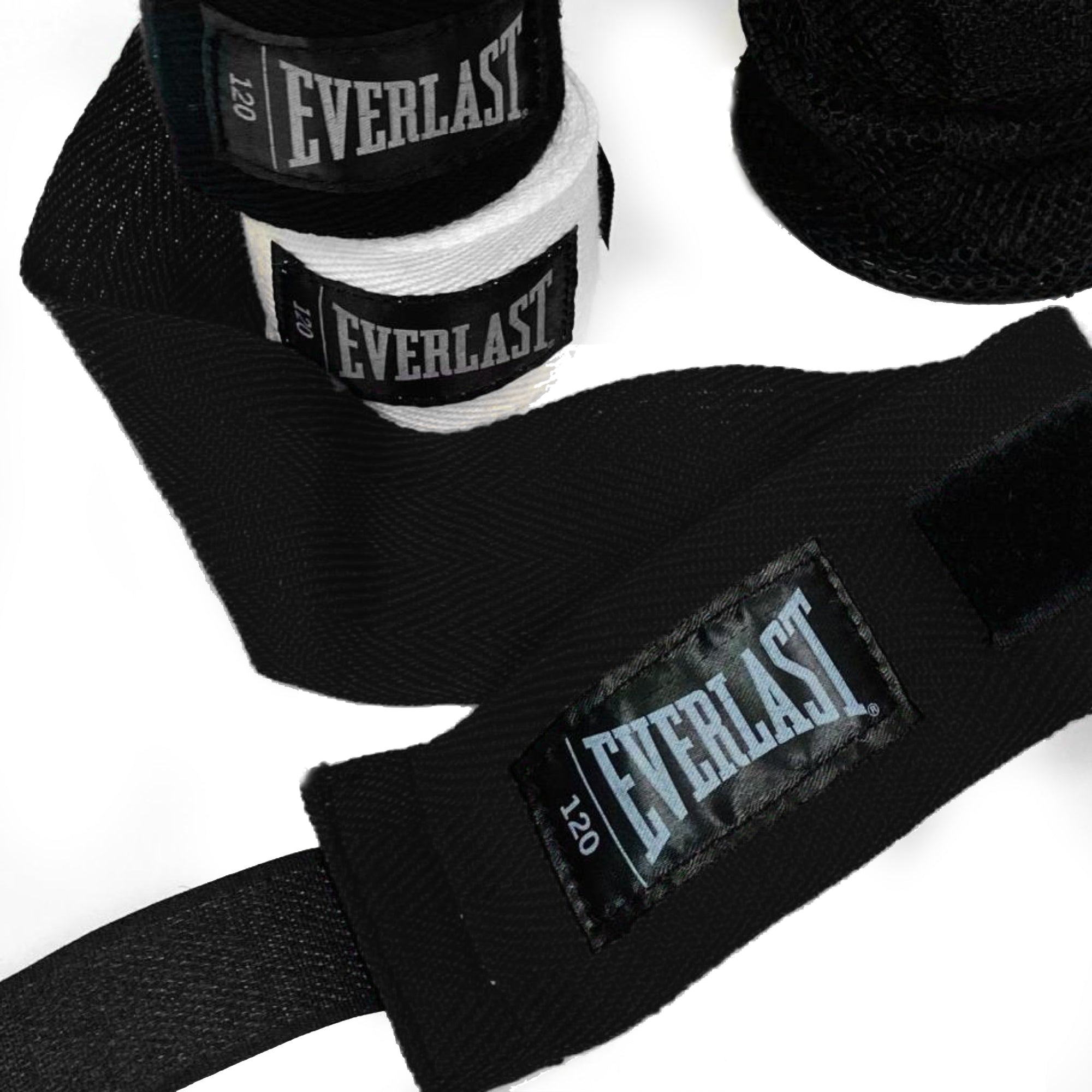 CORE 120" HAND WRAPS - BLACK & WHITE