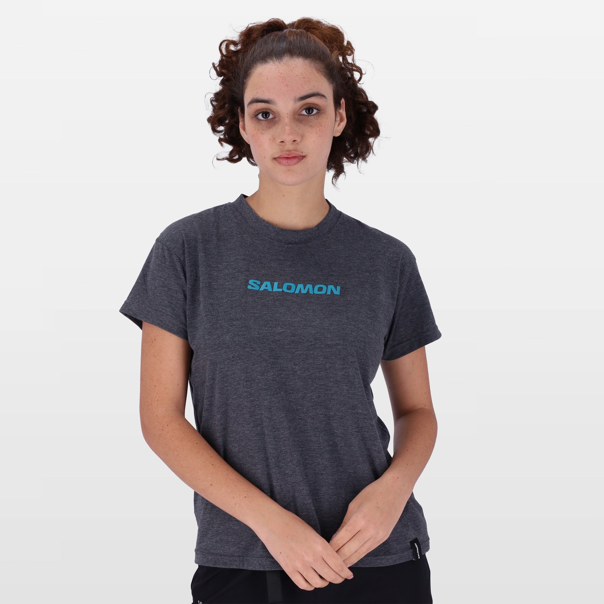 Salomon Women's Core Logo Short Sleeve T-Shirt for Casual Comfort