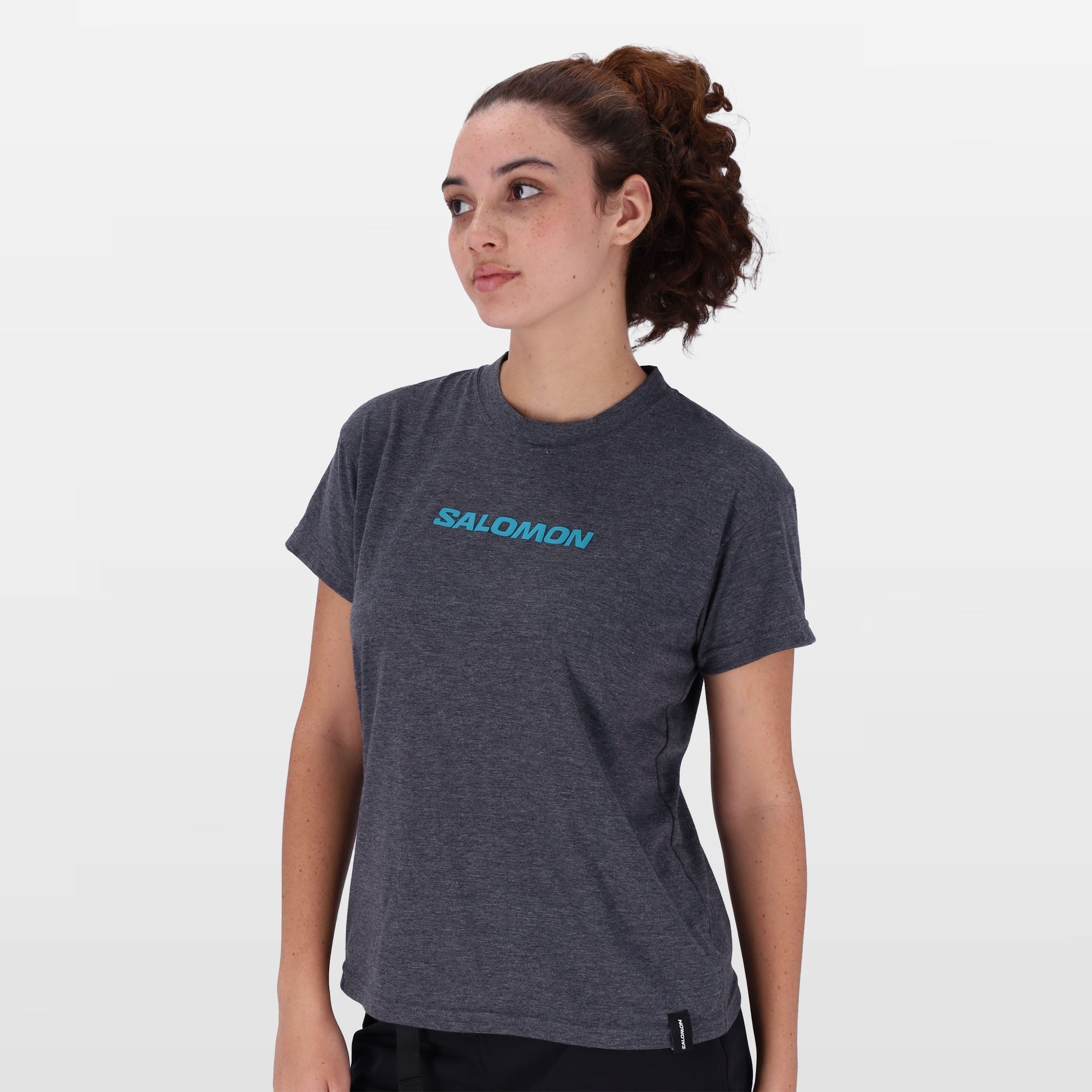 Salomon Women's Core Logo Short Sleeve T-Shirt for Casual Comfort