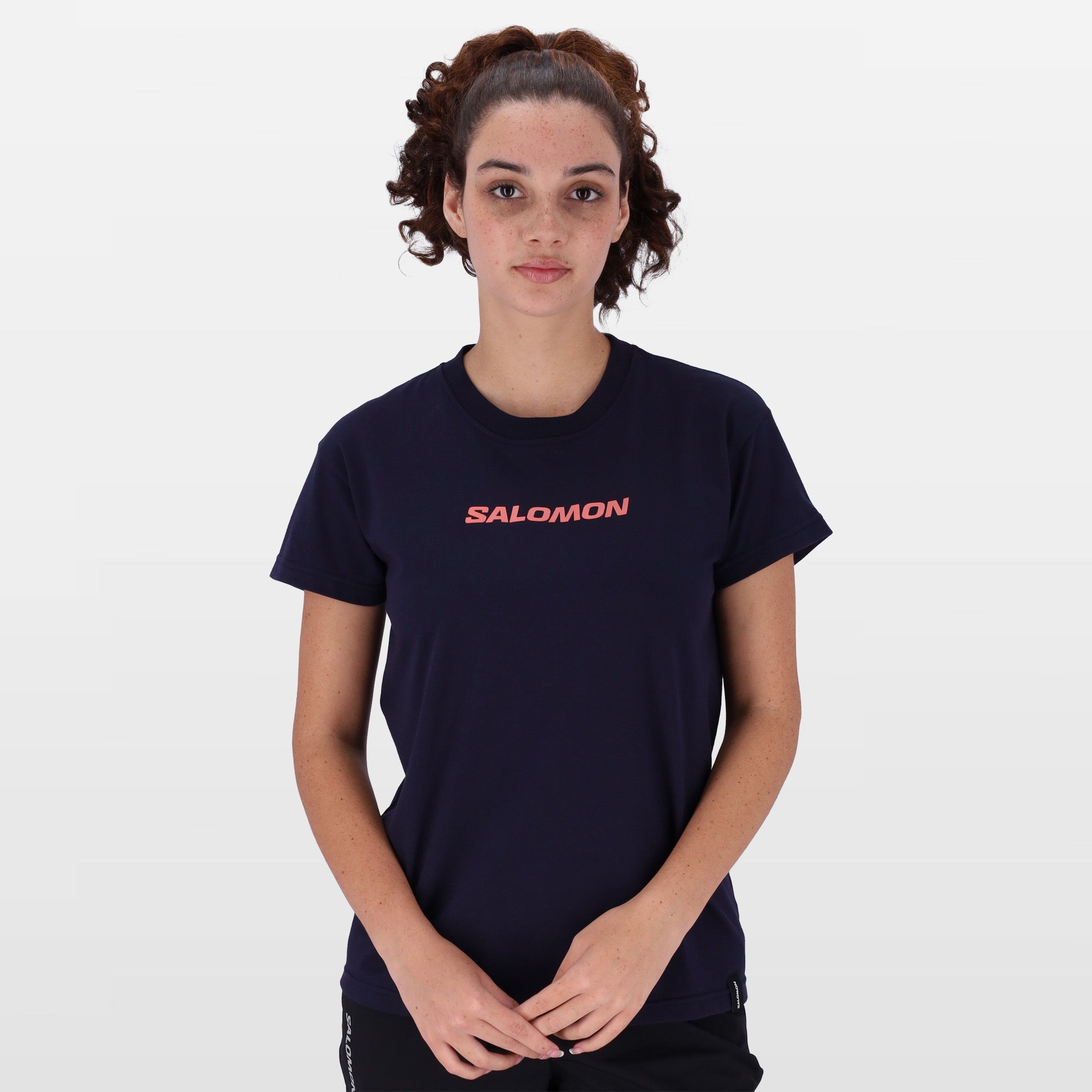 Salomon Women's Core Logo Short Sleeve T-Shirt for Casual Comfort