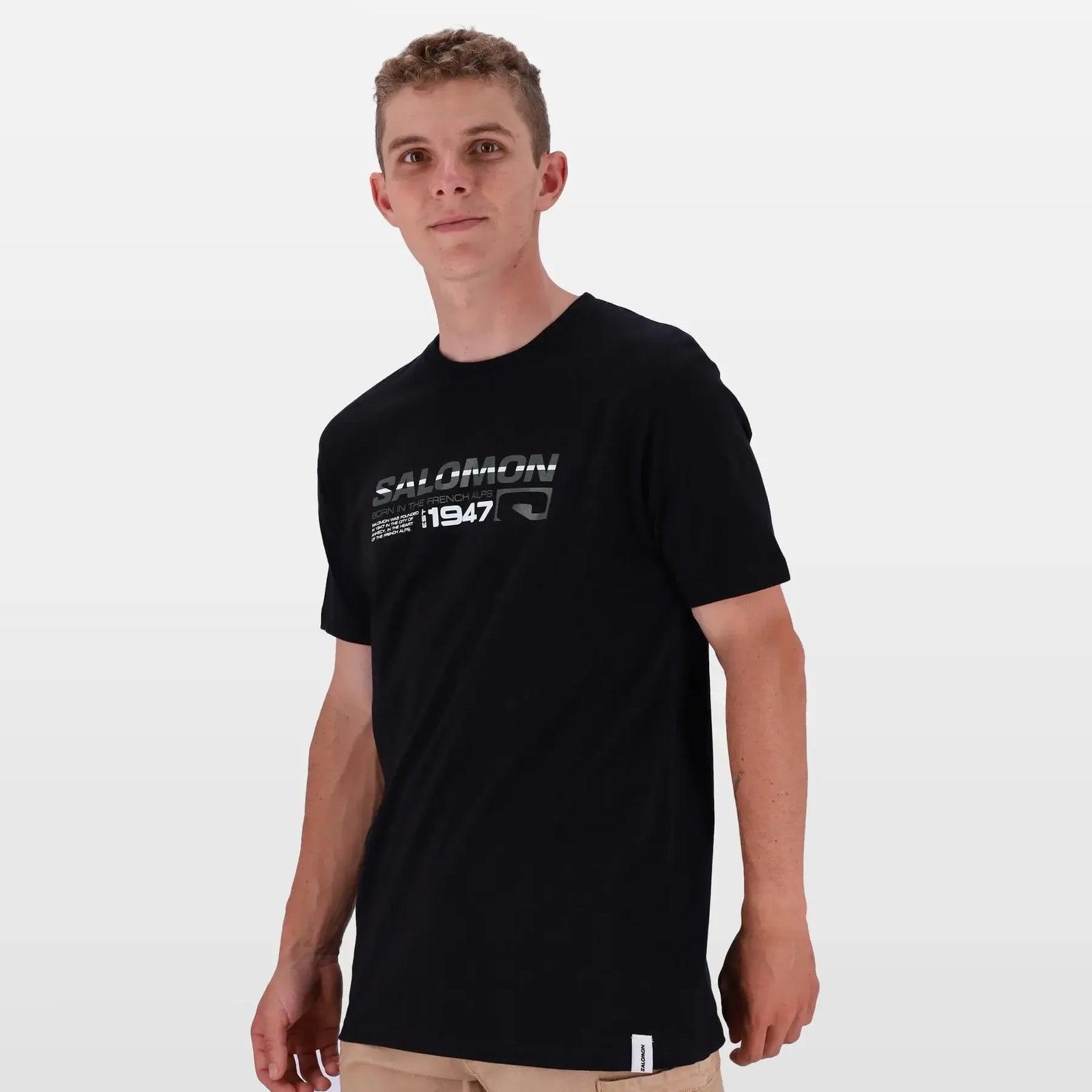 Salomon Crossing Paths Men's Graphic Cotton T-Shirt – Comfortable Everyday Tee