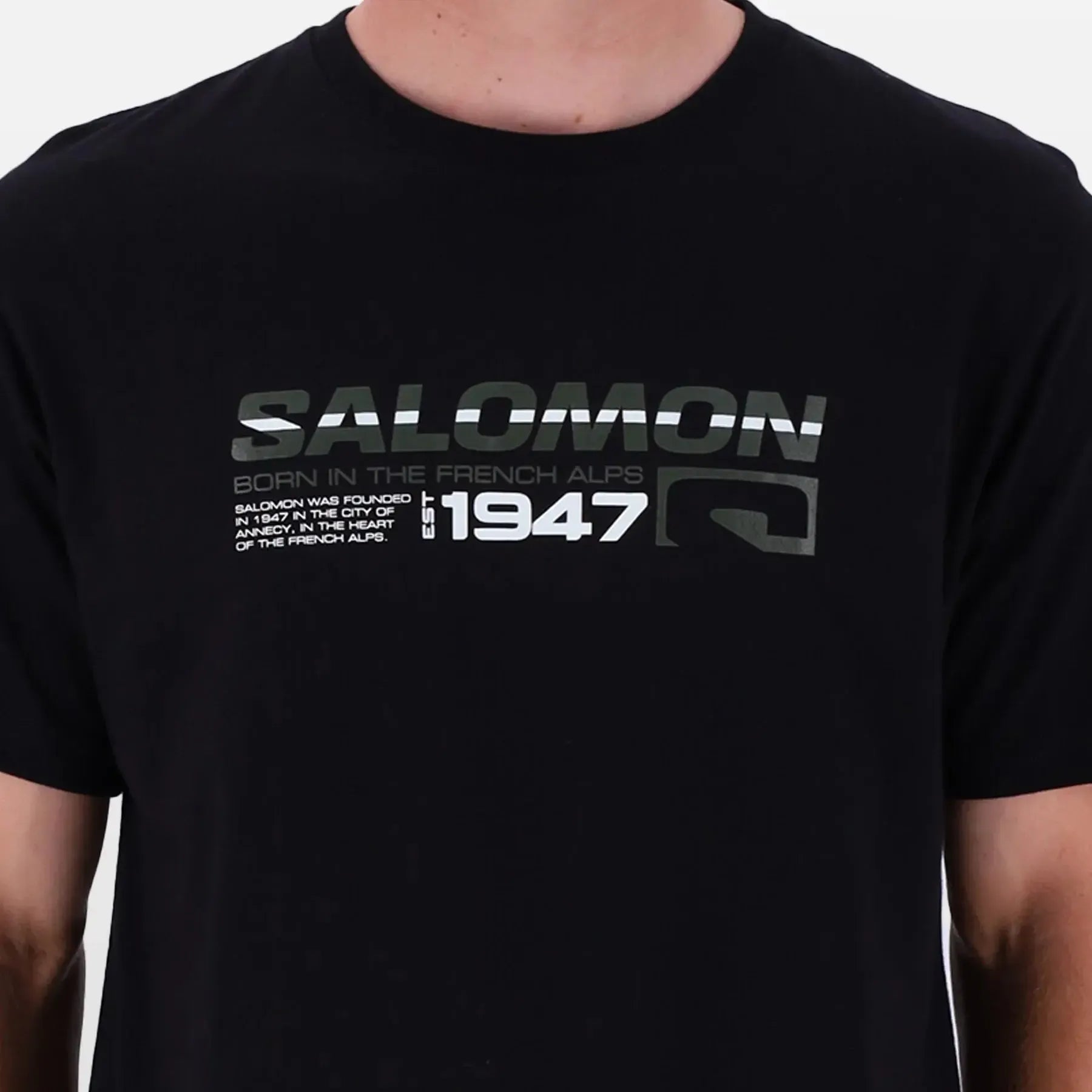 Salomon Crossing Paths Men's Graphic Cotton T-Shirt – Comfortable Everyday Tee