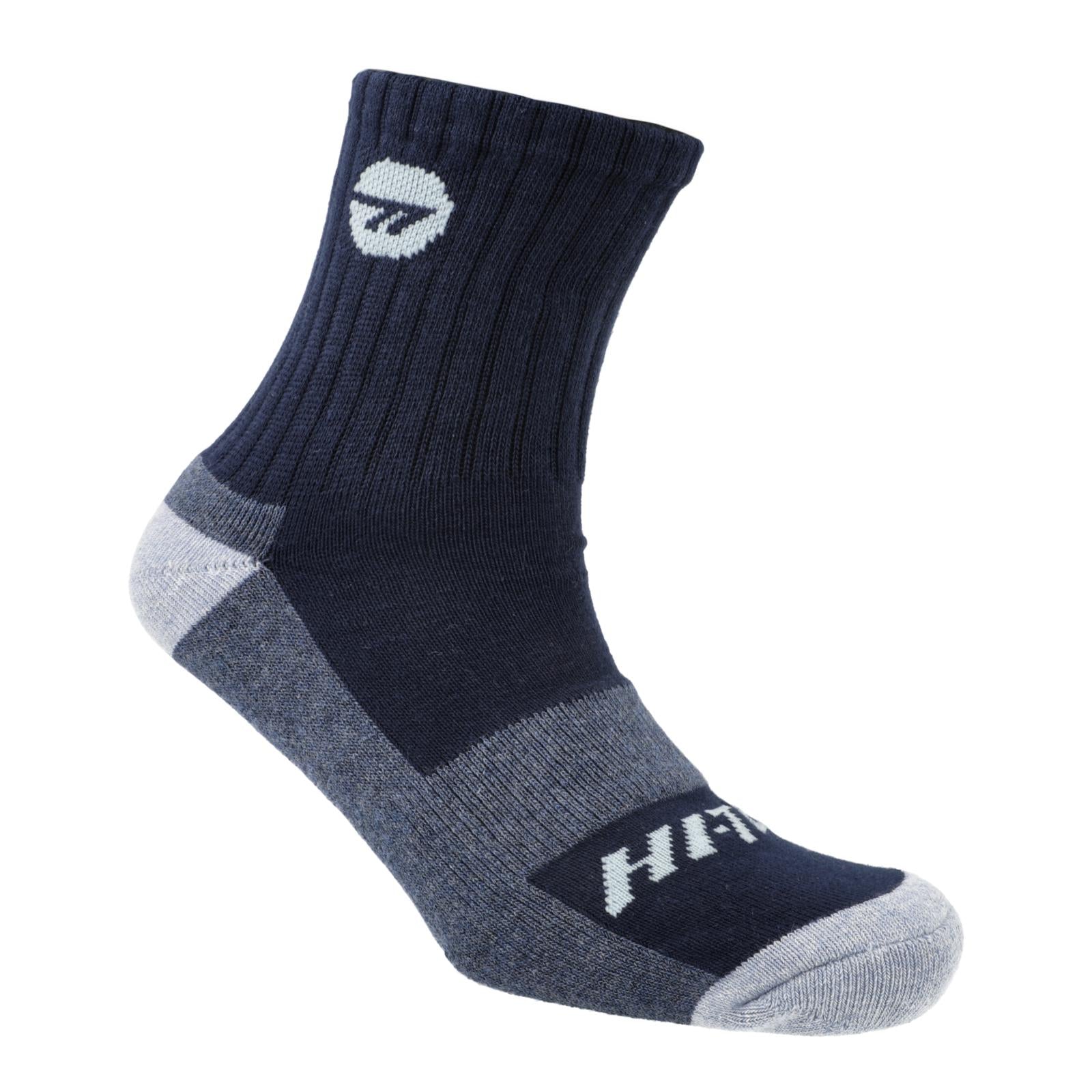 Hi-Tec Men's Exploration Short Ankle Socks, Cushioned for All-Day Comfort