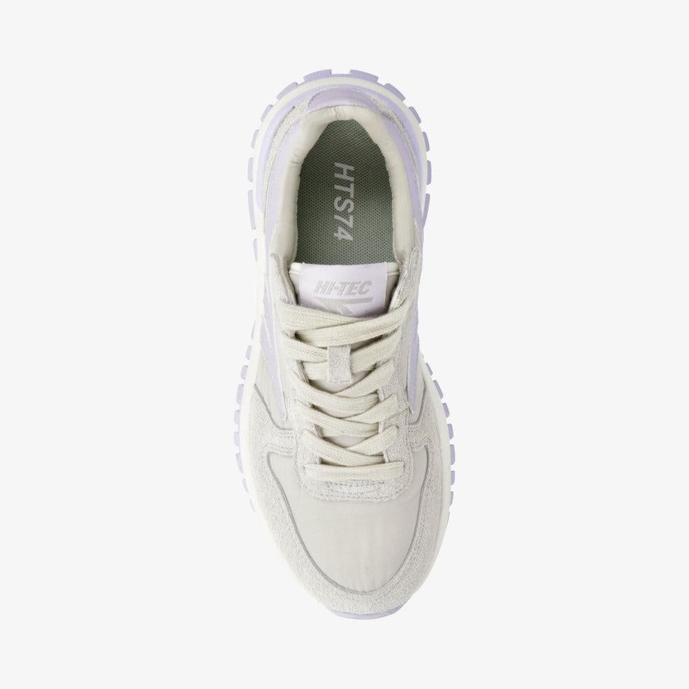 Hi-Tec Women's Harlem Durable Nylon Suede Sneakers with EVA Comfort Insole
