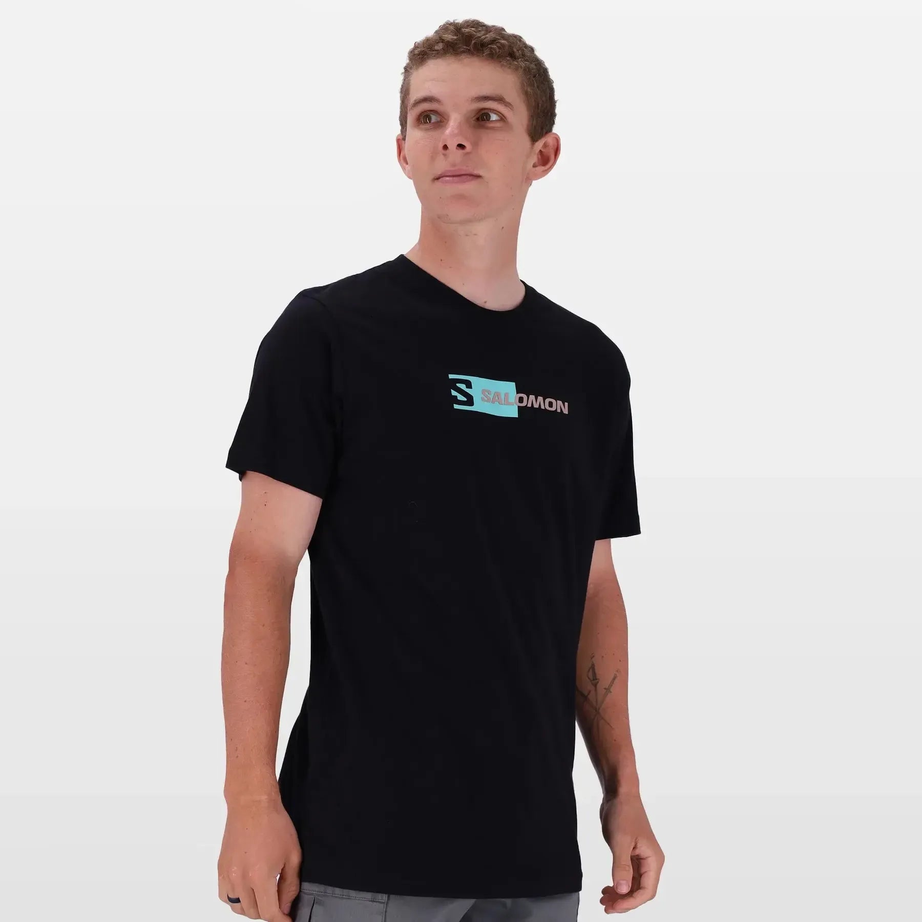 Salomon Hidden Graphic Tee: Lightweight, Comfortable Men's Short-Sleeve for Everyday Adventures