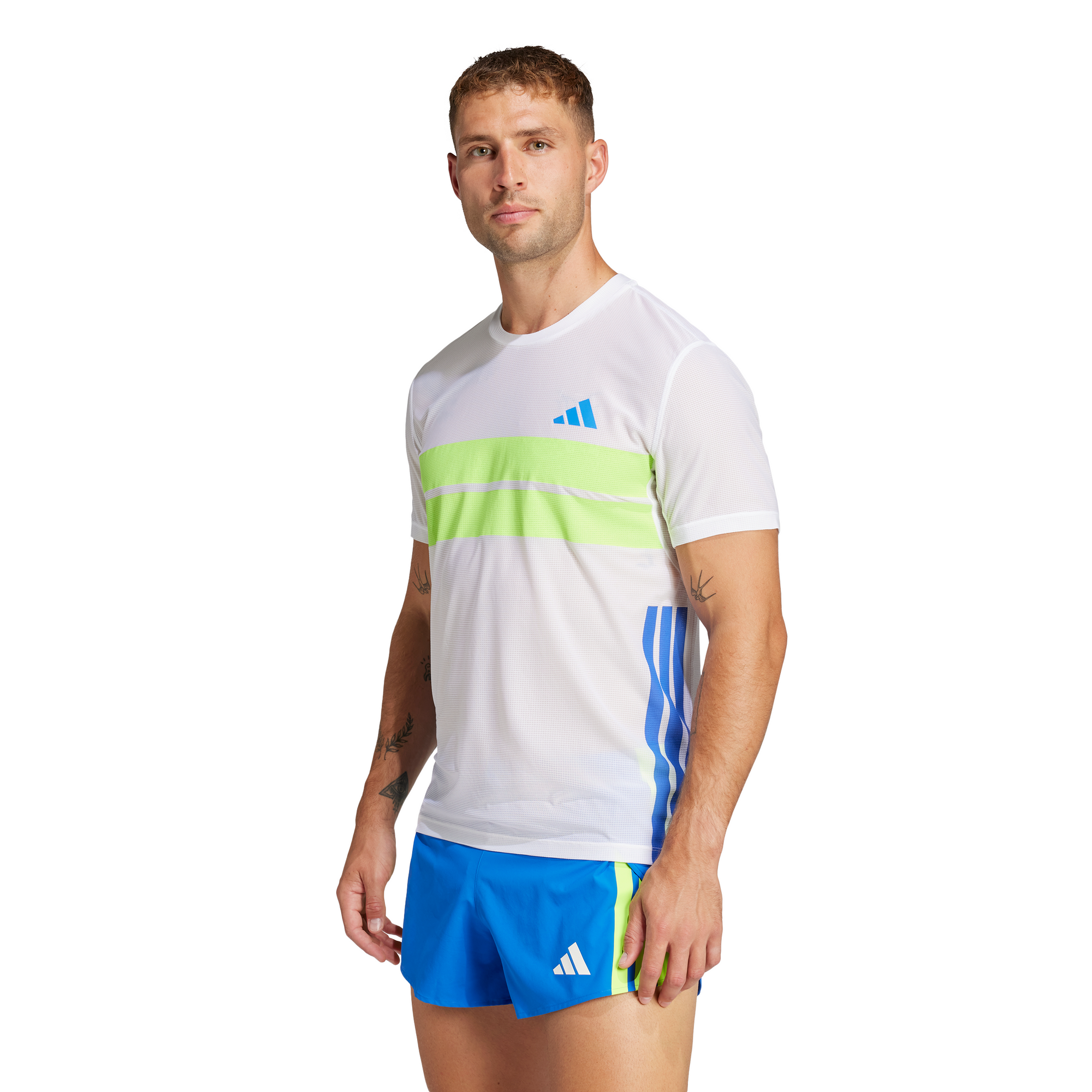 Adidas Adizero Retro White / Lucid Lemon Men