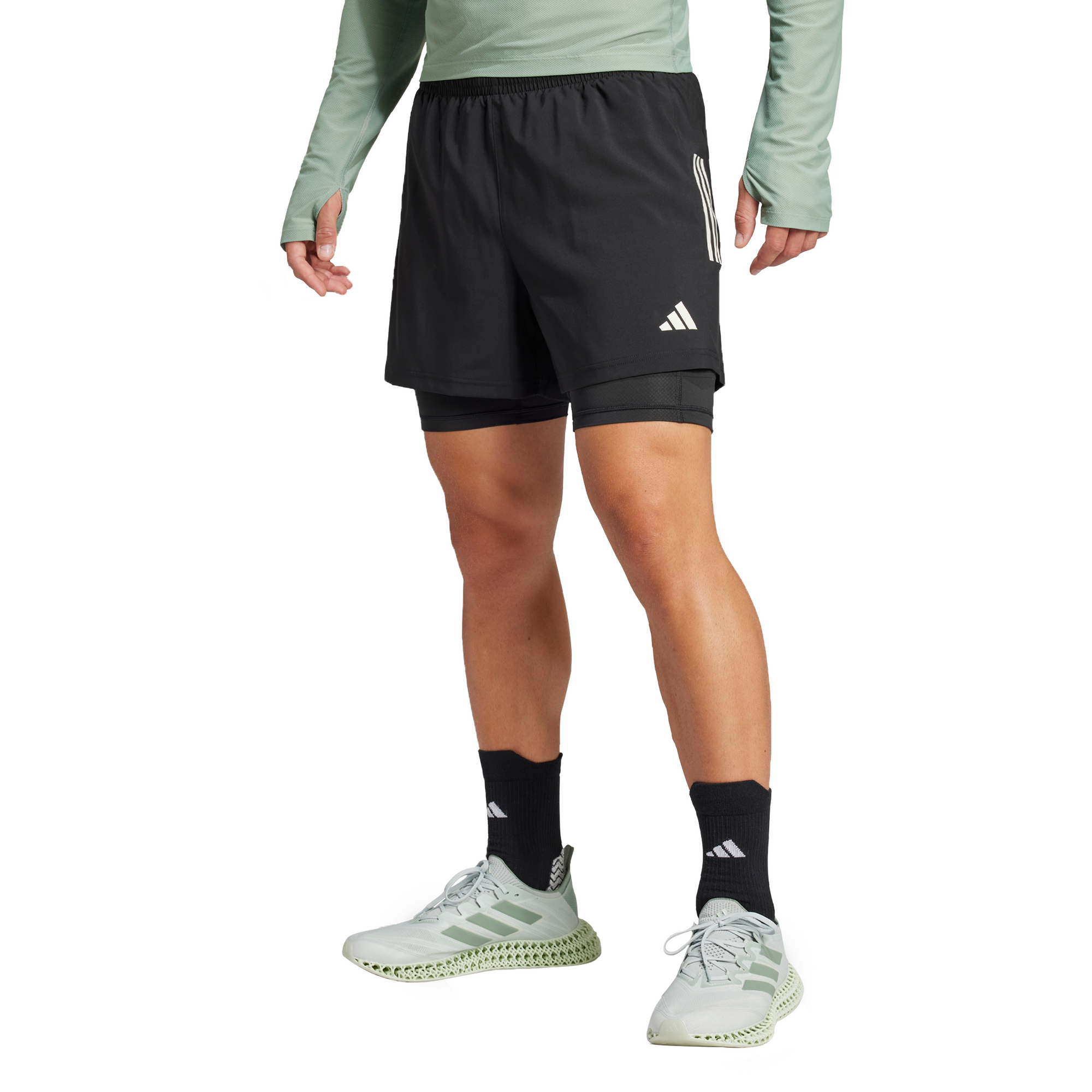 Adidas Own the Run CLIMACOOL 2-in-1 Black Men