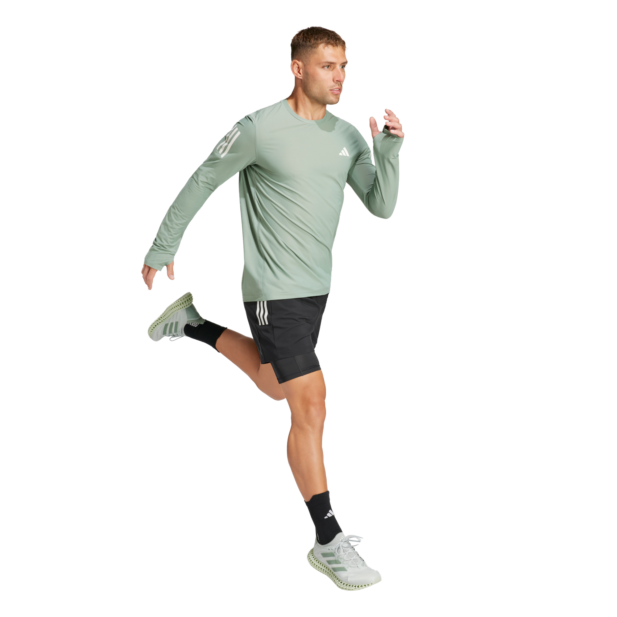 Adidas Own the Run CLIMACOOL 2-in-1 Black Men
