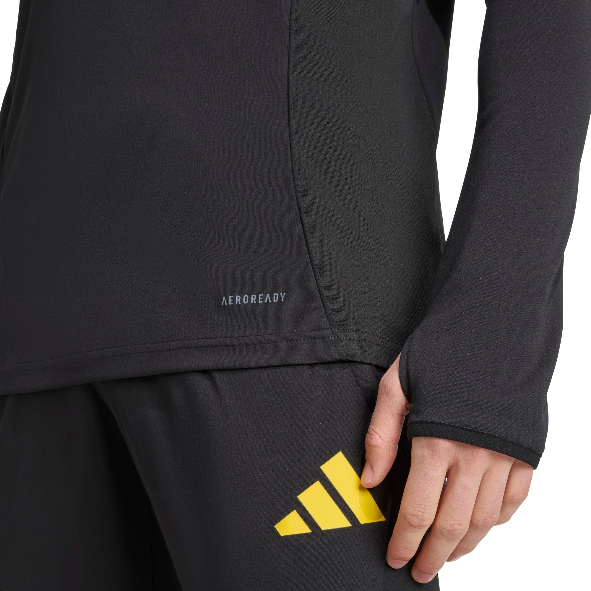 Adidas Manchester United Tiro 25 Competition Training Top Black / Hi-Res Blue