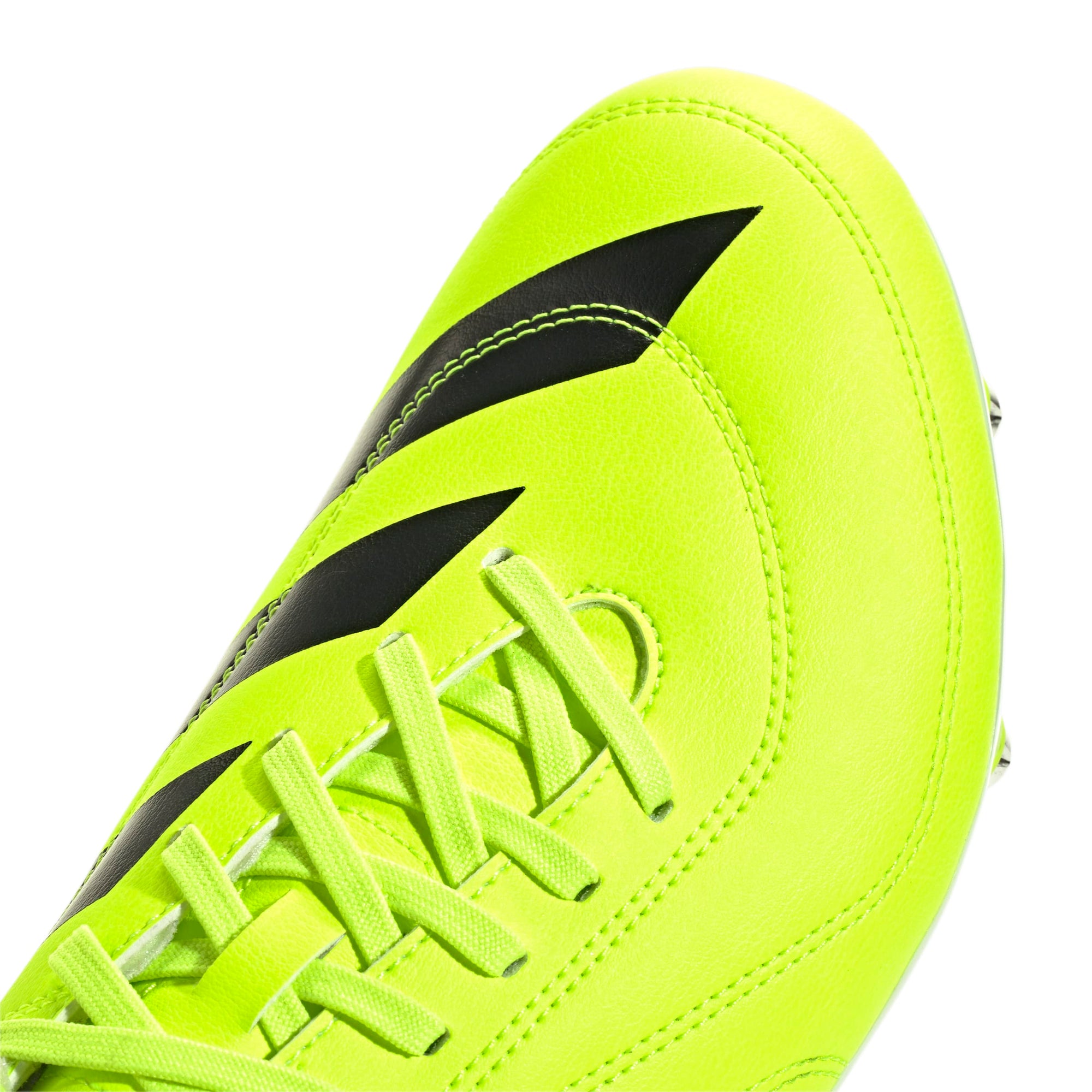 Adidas RS15 Soft Ground Rugby Boots Lucid Lemon / Core Black