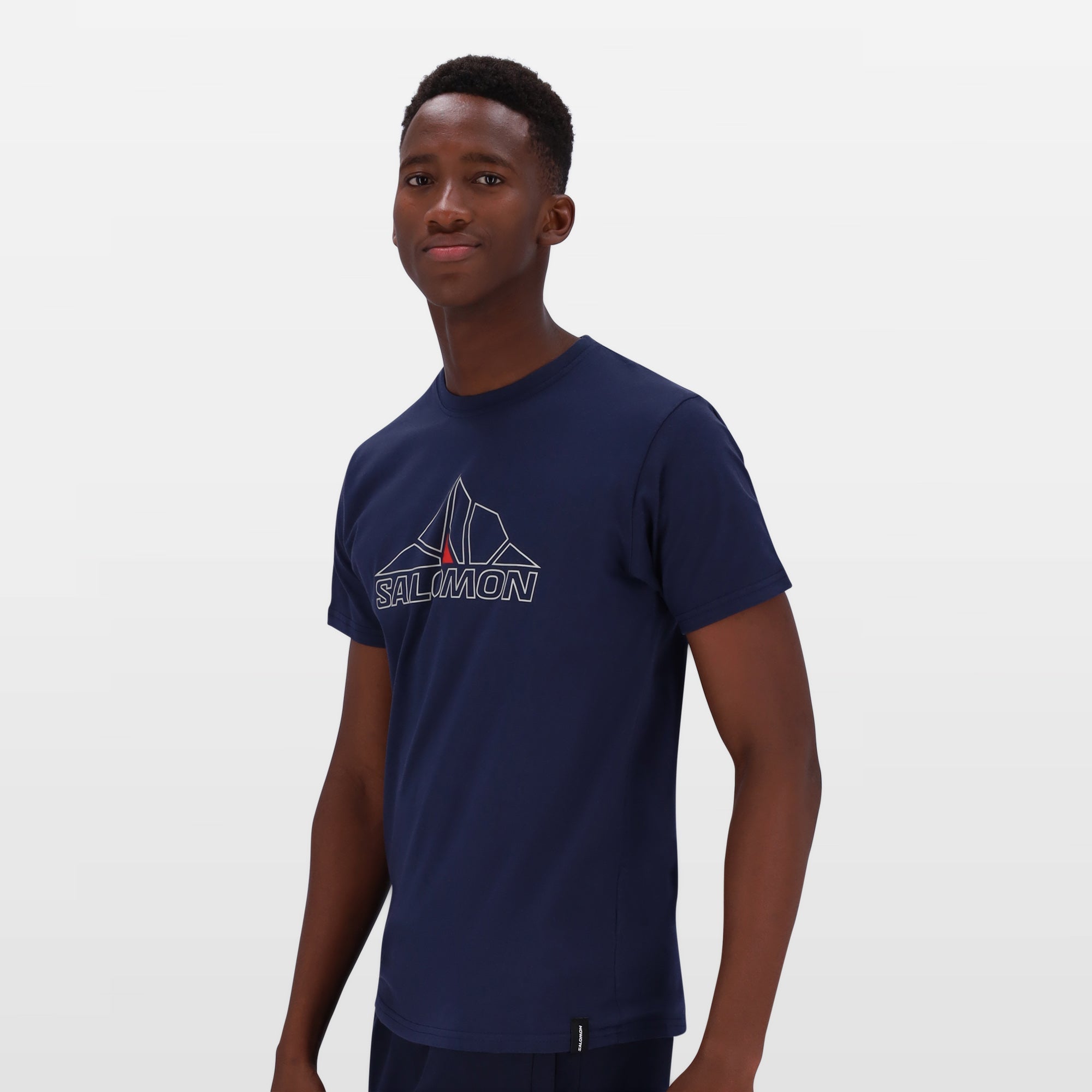 Salomon Lonzo Men's Cotton Graphic T-Shirt: Standard Fit, Eye-Catching Style