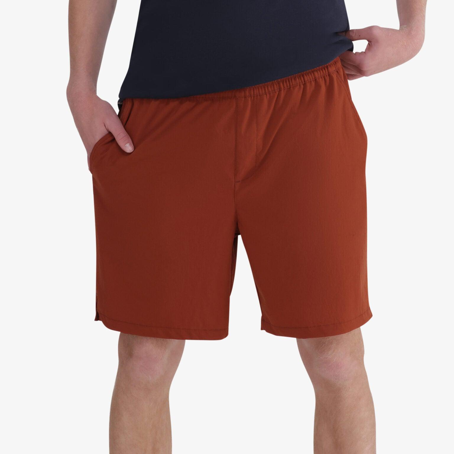 Men's Hi-Tec Outdoor Volley Shorts: Quick-Dry, 4-Way Stretch, Zippered Pockets
