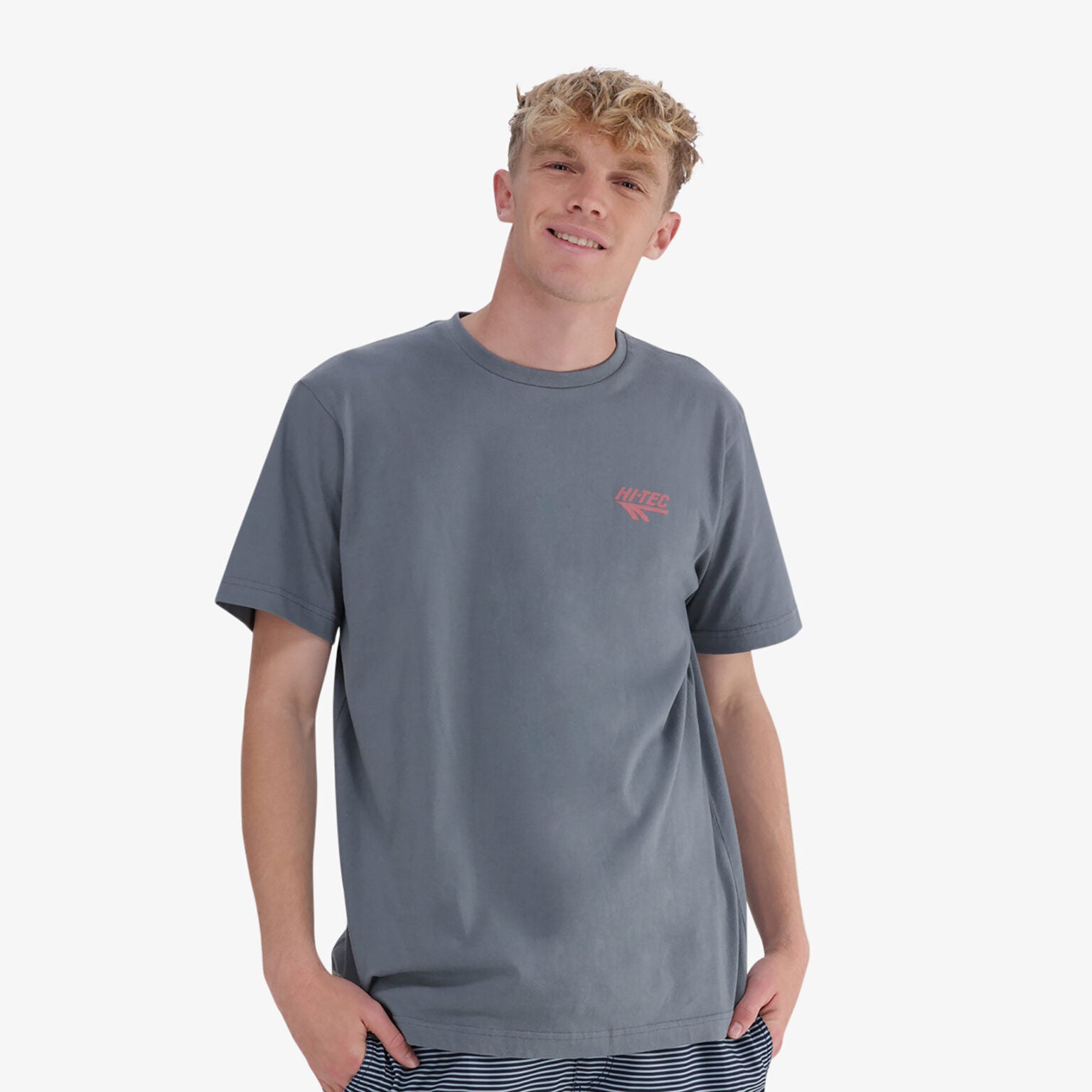 Hi-Tec Men's Outdoor Explorer II Pure Cotton Breathable Casual T-Shirt